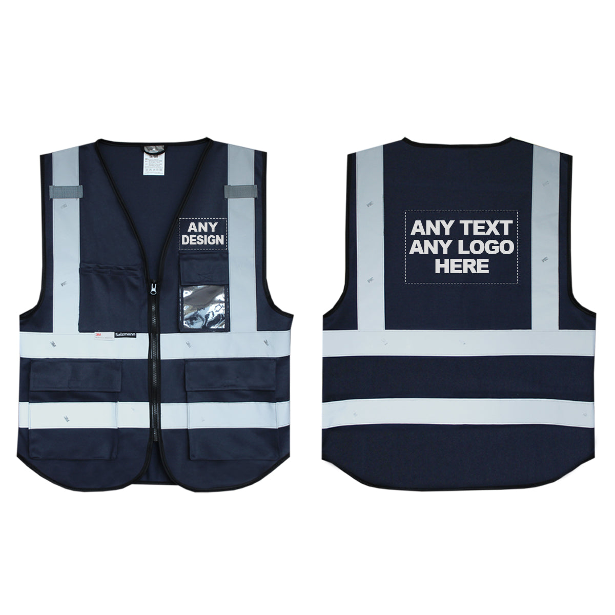 Safety Vest with Custom Print