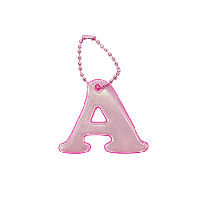 Reflective Letter Keyrings