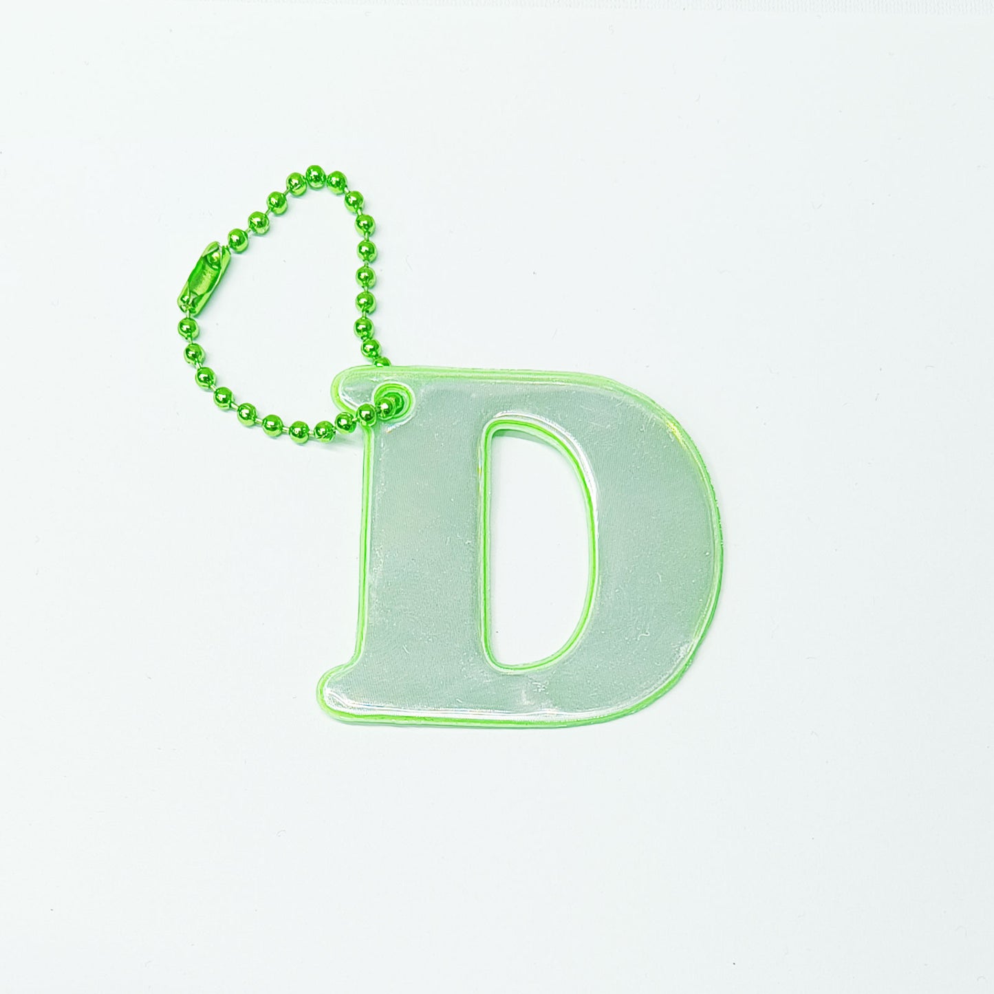 Reflective Letter Keyrings