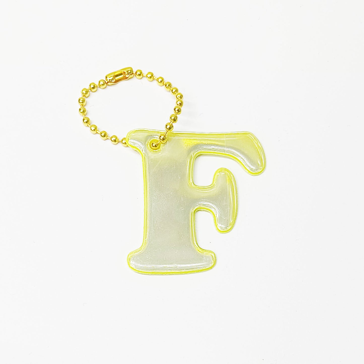 Reflective Letter Keyrings