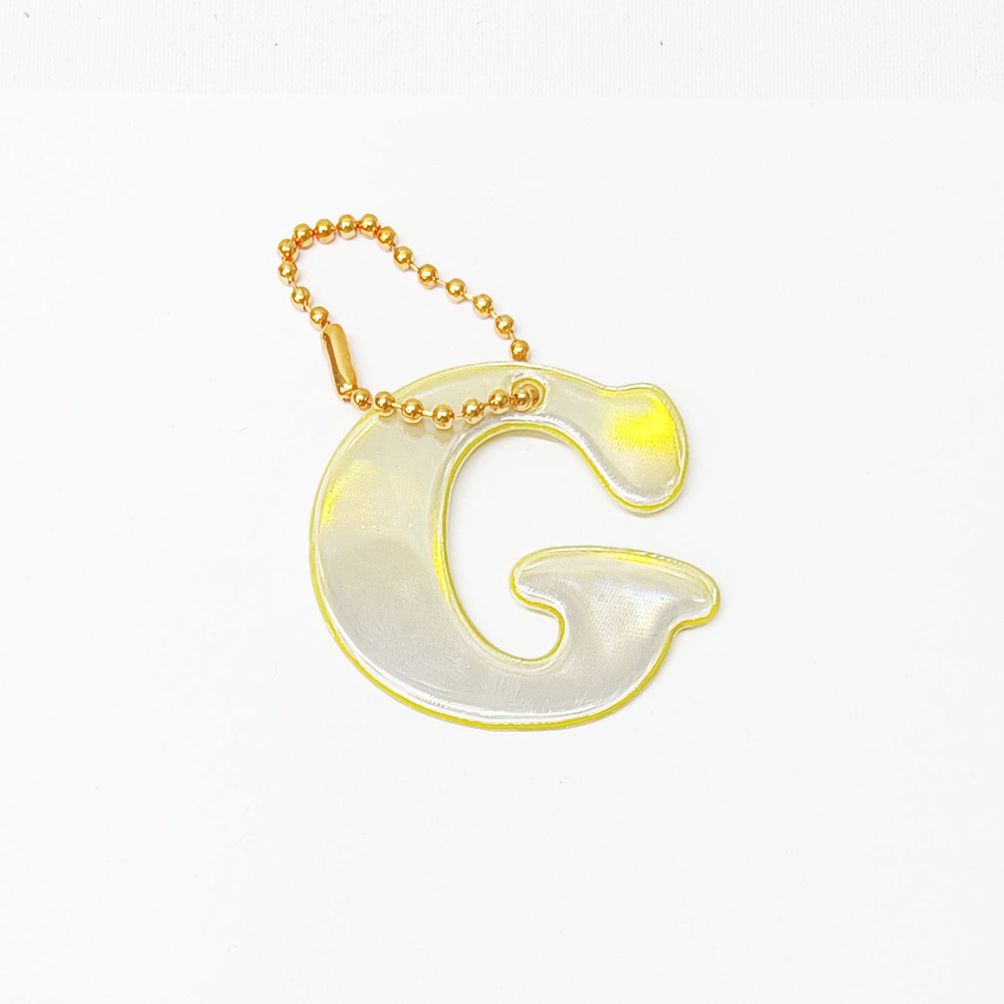 Reflective Letter Keyrings