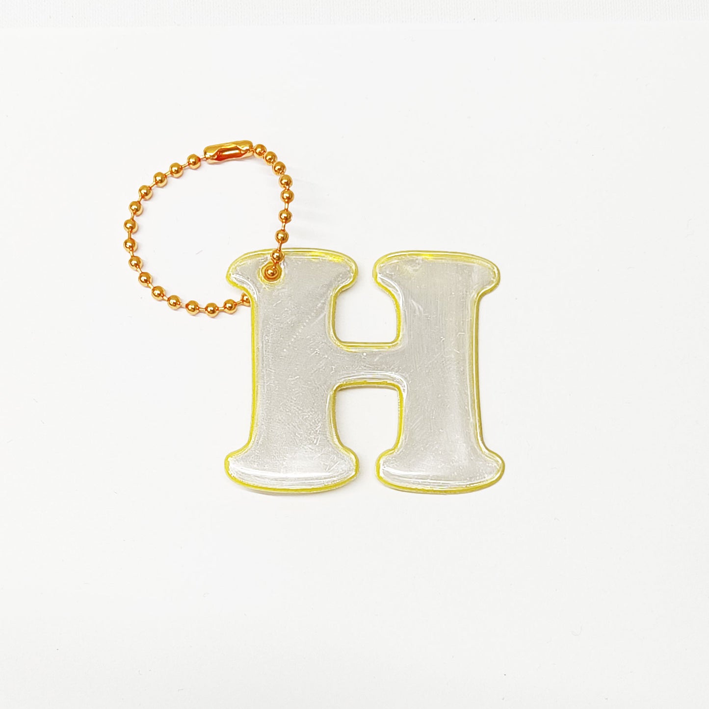 Reflective Letter Keyrings