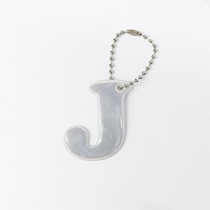 Reflective Letter Keyrings