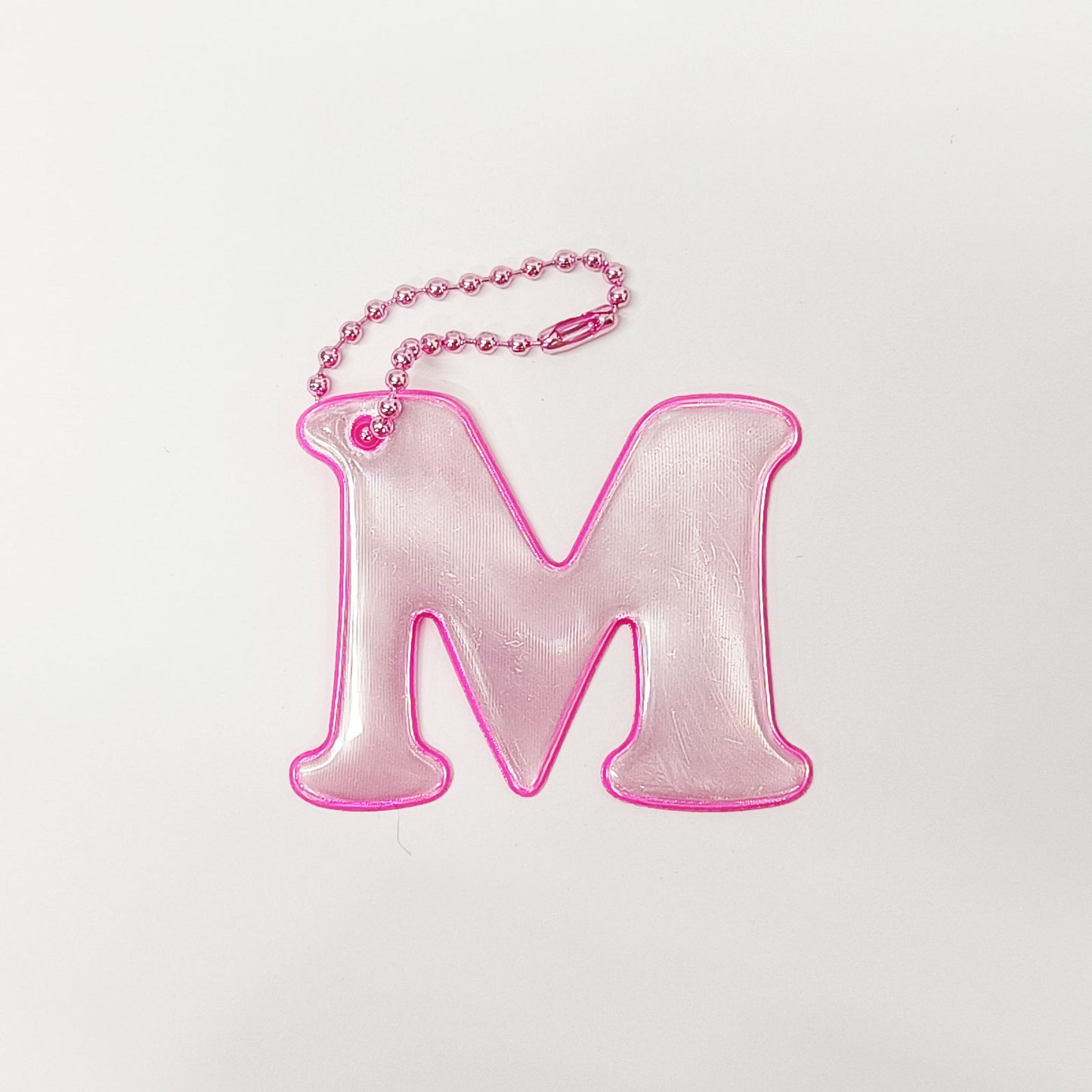 Reflective Letter Keyrings