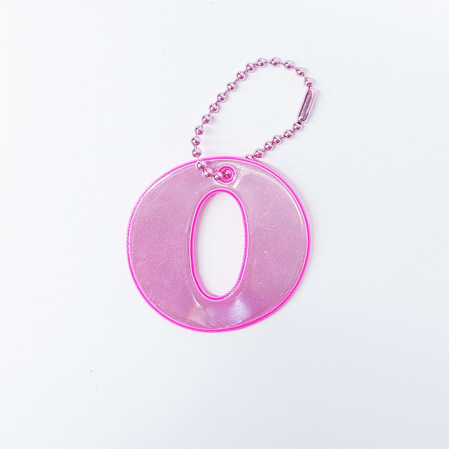 Reflective Letter Keyrings