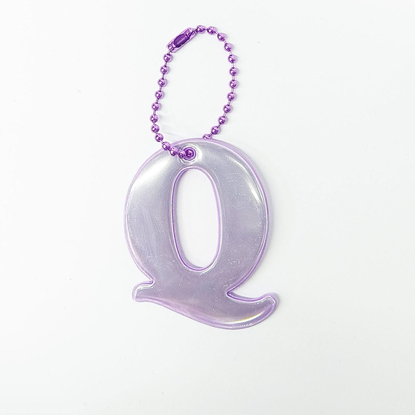 Reflective Letter Keyrings