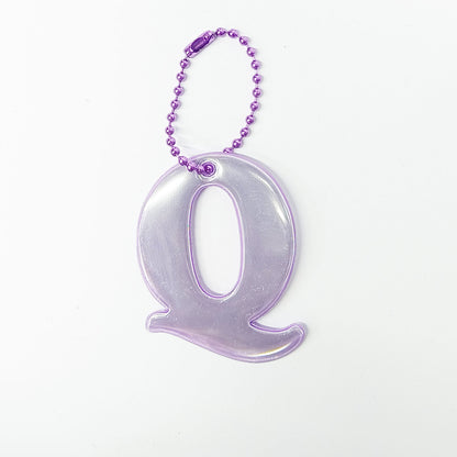 Reflective Letter Keyrings