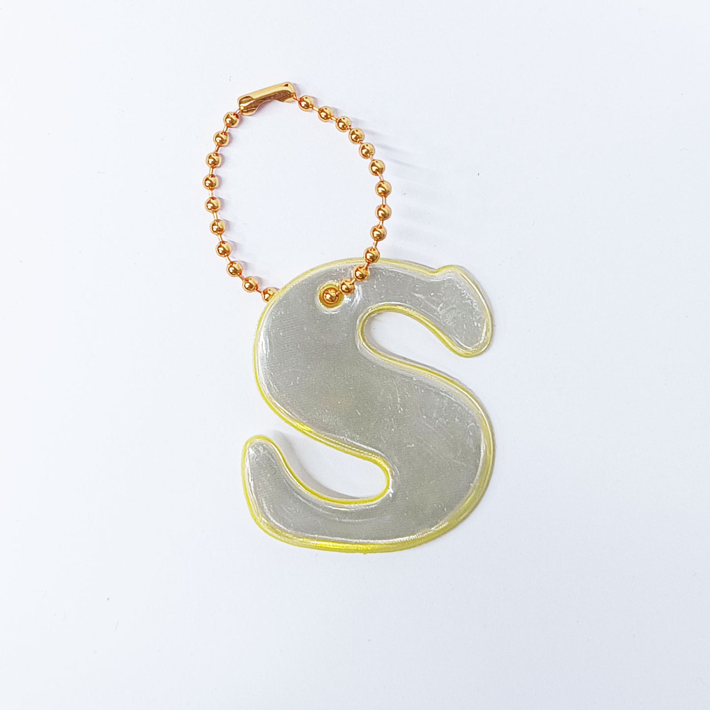 Reflective Letter Keyrings
