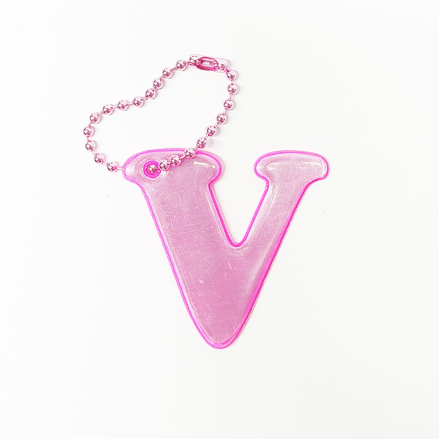 Reflective Letter Keyrings