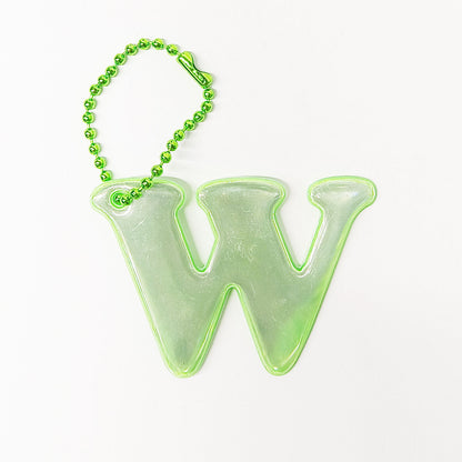 Reflective Letter Keyrings
