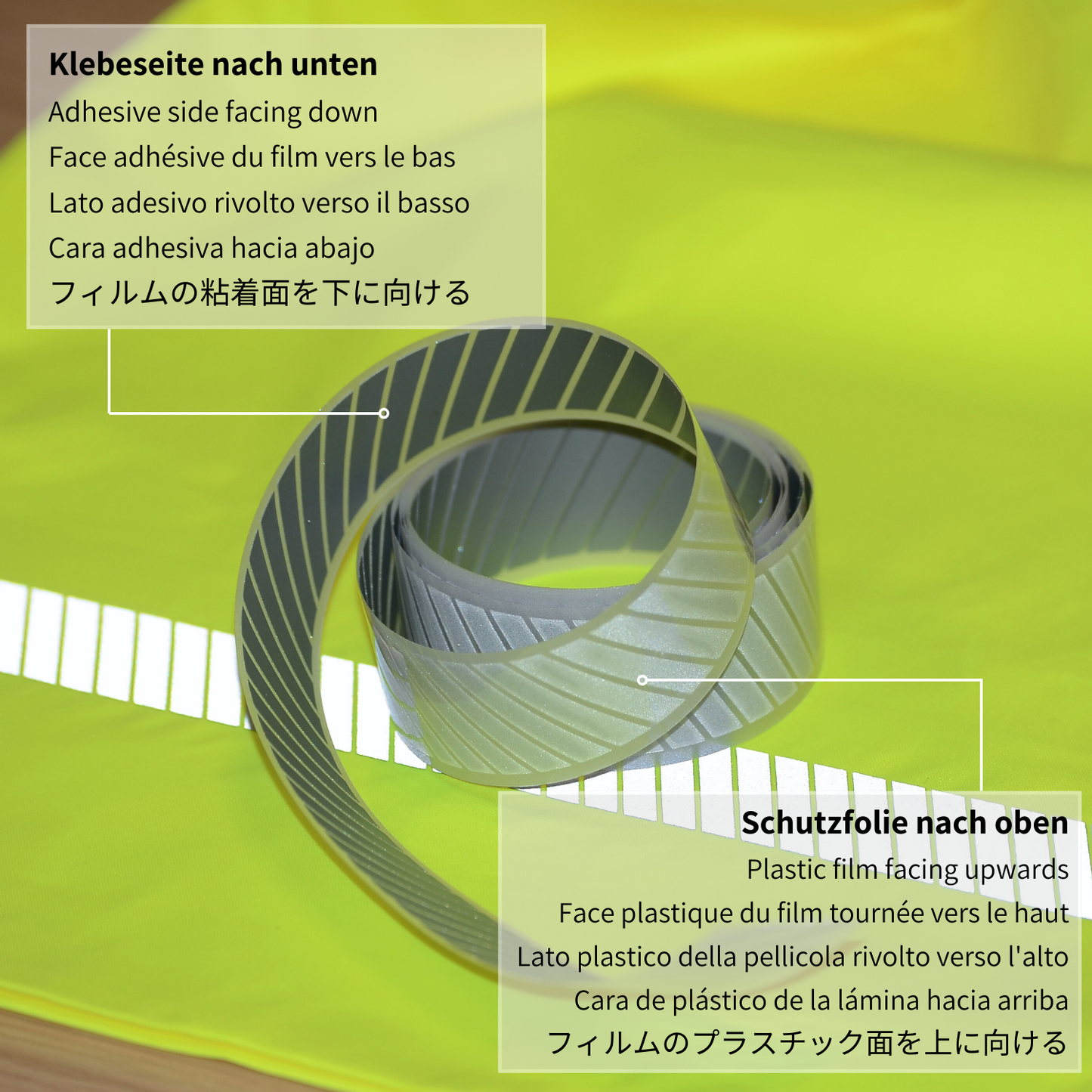 Striped Iron-On Tape