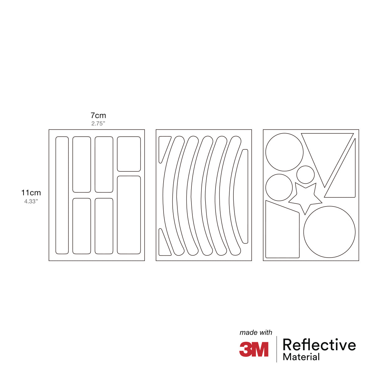 Soft Reflective Stickers