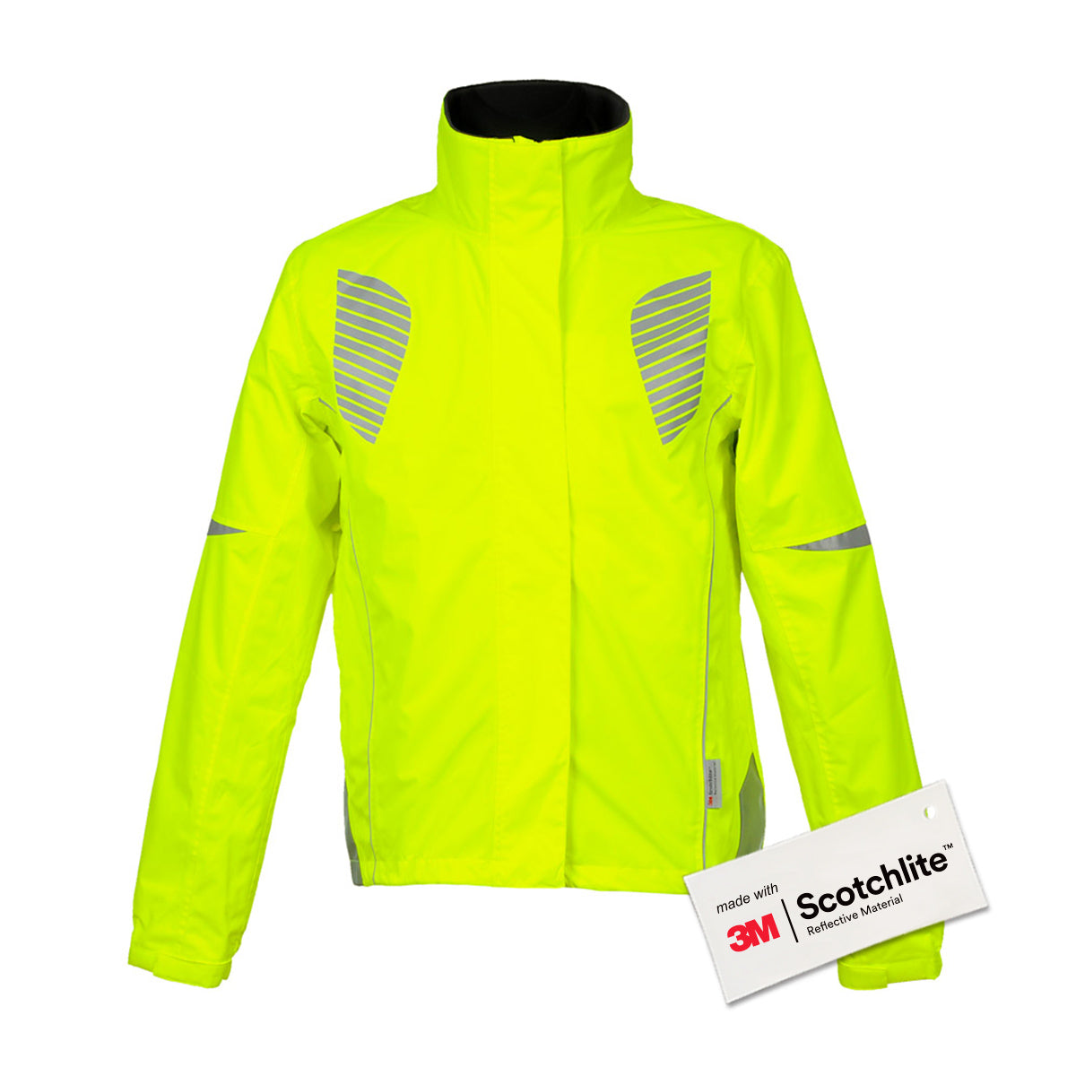 Image of front of cycling jacket.